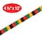 Beistle; Beistle 4.5" x 12ft. Black, Red, Green & Yellow Leaf Garlands, 2ct.; Category:Streamers & Garland; Image:7